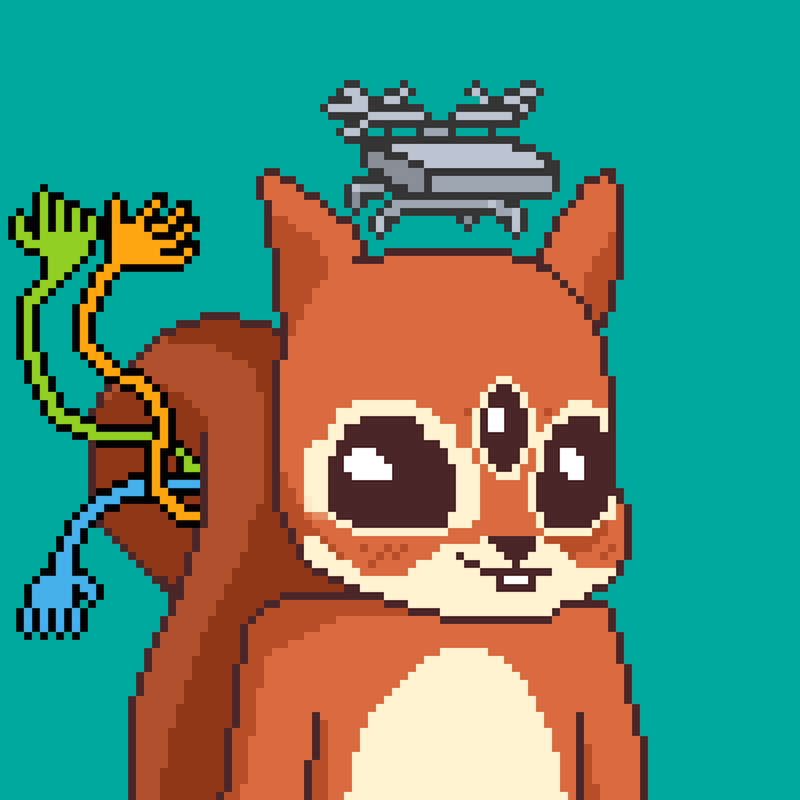 Pixel Squirrels #430